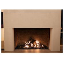 Cheminée à gaz avec simple face verticale 5 – 16 kW | Rustica XL 