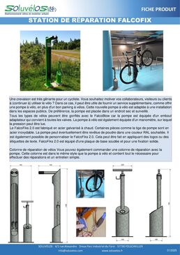 Station de réparation vélos | FALCOFIKS