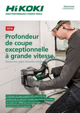 Rainureuse diamant 125 mm - 1 900 W | CM5MAWSZ