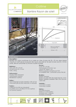 Barrière de voirie | Barrière Rayon de Soleil en acier galvanisable avec motif décoratif