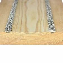 Platelage antidérapant en bois résineux | Mélèze