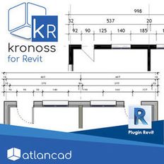 barre d'outils intégrée à Revit | Kronoss for Revit