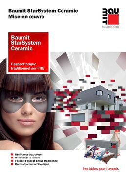 Système ITE avec plaquettes de brique pour façade isolée | Baumit StarSystem Ceramic 