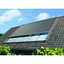 Store de protection solaire sur surfaces vitrées zénithales jusqu'à 30 m² | Topfix Large