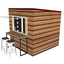Box, stand et chalet pour foire en kit prêt à monter- 12.5 m² – Spécial Export | BATI-FABLAB