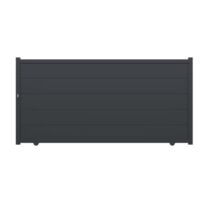 Portail coulissant aluminium | Ferrare 2
