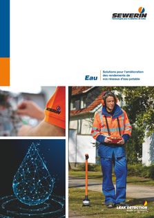 Plaquette de présentation gamme EAU