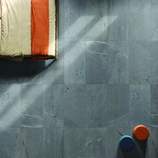 Dalle de sol intérieur ou extérieur aspect pierre en deux nuances | Way