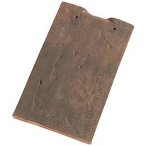 Tuile plate 16 x 27 cm | PLATE MONUMENT HISTORIQUE 16X27 Aubois