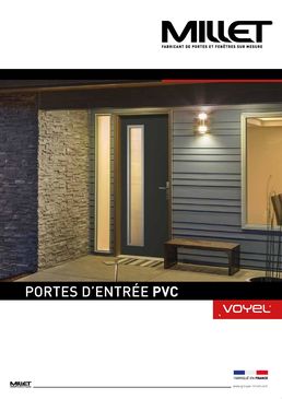 Porte d'entrée PVC | Voyel