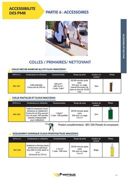 Colles – primaire- nettoyant | WATTELEZ