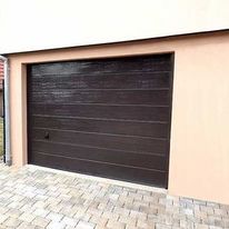 Porte de garage sectionnelle | SECTIOBOX simple paroi couleur