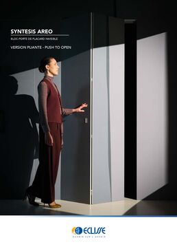 Syntesis Areo | Bloc-porte de placard invisible sur mesure