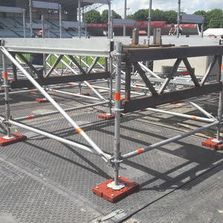 Cale d'échafaudage universelle - Tout type de sol | Eco-cale