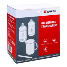 Gel silicone transparent pour travaux d'isolation en extérieur | Art. N° 0893200101