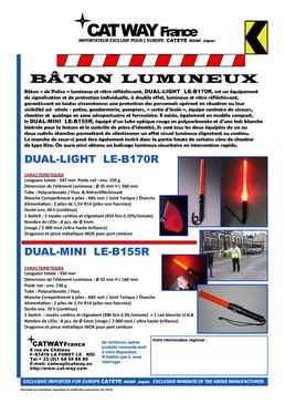 Baton lumineux | CATWAY France