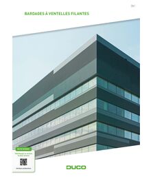 Bardages à ventelles filantes