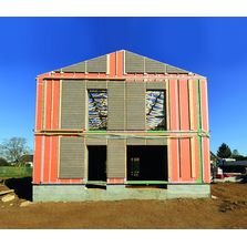 Panneau porteur en plâtre HDC pour construction ossature bois jusqu'à R+3 | Defentex