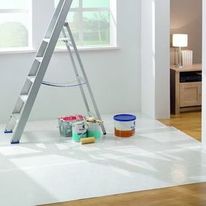 Bâche auto-adhésive de protection des sols et escaliers | FOXGUARD