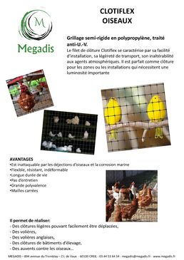 Grillage semi-rigide en polypropylène noir - maille 18 x 25 mm | Clotiflex