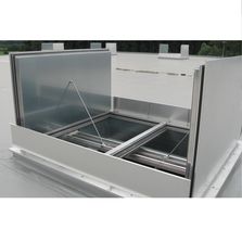 Exutoire de désenfumage à hautes performances acoustiques et thermiques | Firelight DUO RN 