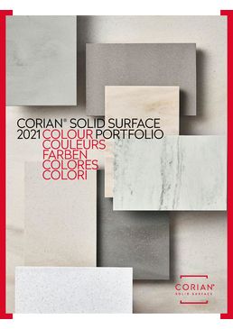 Nouvelles couleurs Corian® Solid Surface 2021