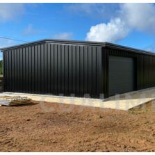 Bâtiment métallique pour installations photovoltaïques | ECORAPID 