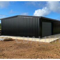 Bâtiment métallique pour installations photovoltaïques | ECORAPID 