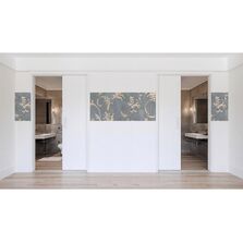 Châssis pour portes à galandage | ORCHIDEA vantail double opposé