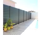 Clôture persienne en aluminium | Danube