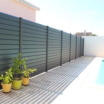 Clôture persienne en aluminium | Danube