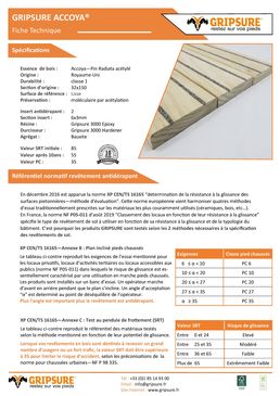 Lames de terrasse antidérapantes en bois massif | ACCOYA ®