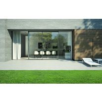 Coulissant aluminium à masses vues réduites pour façade transparente | ASE 60 et 80.HI