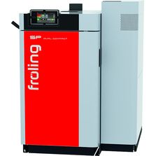 Chaudière mixte à bûches ou à granulés | SP DUAL COMPACT