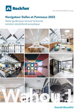 Dalle acoustique en laine de roche | CleanSpace Pro