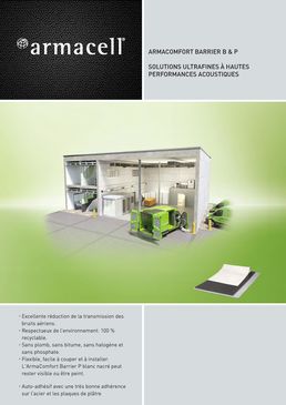 Barrière acoustique haute performance pour un environnement plus silencieux  | ARMACOMFORT BARRIER