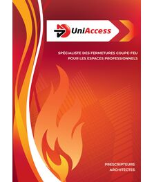 Catalogue prescripteurs porte coupe-feu et rideau coupe-feu Uniaccess