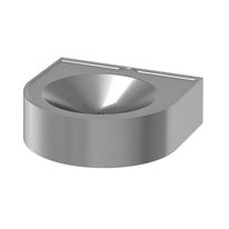 Lave-mains mural inox pour PMR | LM-115