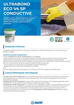 Colle acrylique conductrice | ULTRABOND ECO V4 SP CONDUCTIVE sans solvant