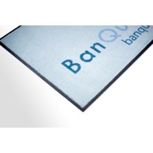 Tapis logo personnalisé résistant et durable pour locaux collectifs  | TAPIS LOGO BRAND 