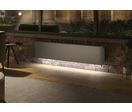 Radiateur connecté double corps de chauffe à inertie fonte et façade lumineuse | Dook