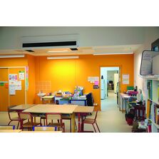 Centrale double flux décentralisée haute efficacité basse consommation | Silent School