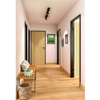 Porte intérieure à âme alvéolaire ou pleine et finition ton bois | Nuova