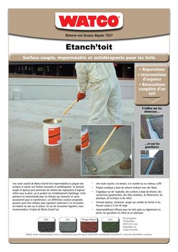 Peinture étanchéité toiture | Etanch'toit 