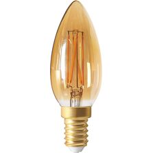 Flamme C35 Filament LED 4W E14 2200k 340Lm dim. Amb.