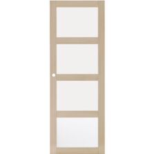 Porte coulissante Quadral Vitrée Transparent | LAPEYRE SERVICES