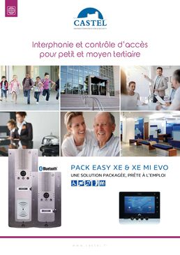 Kits de vidéophonie pré-programmés pour le petit et le moyen tertiaire | PACK EASY XE et XE MI EVO