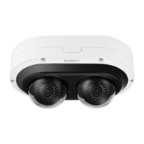Caméra IP dôme | HANWHA PNM-C12083RVD 6 MP IA multidirectionnelle