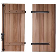 Volet battant en bois Red Cedar | Vulcain