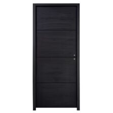 Bloc-porte ROXIE acoustique inserts noir